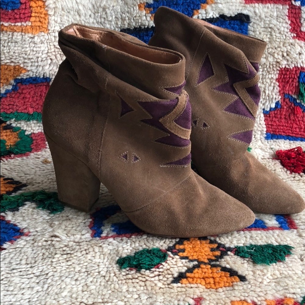Anthropologie Howsta Nalah Boots 37